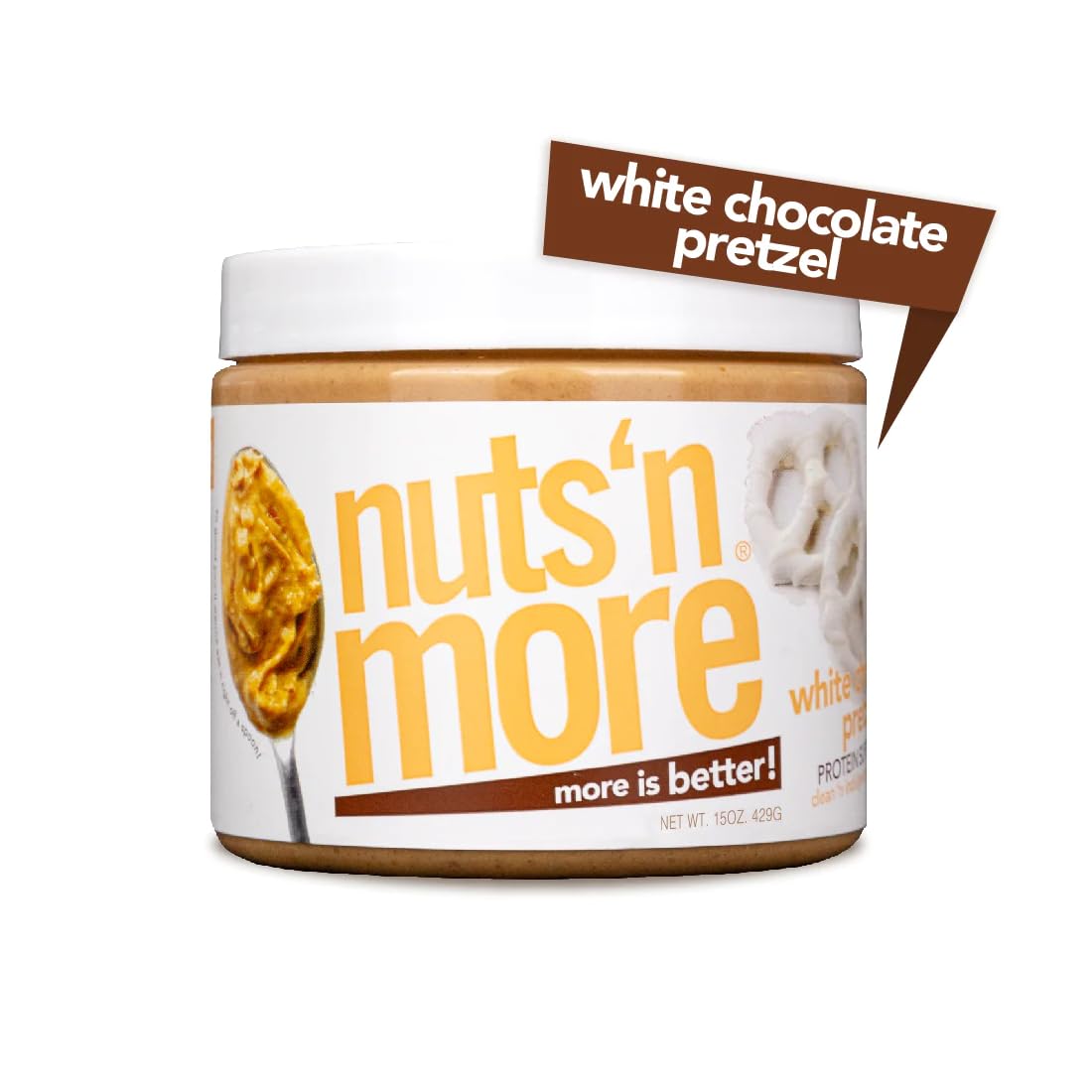 white-chocolate-pretzel-peanut-butter-spread---high-protein-low-carb-low-sugar-gluten-free-non-gmo-nut-butter-snack-4