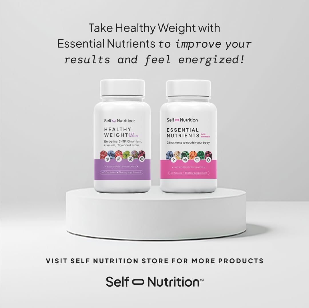Women's Vegan Weight Loss Supplement for Appetite Control and Metabolism Boost - 60 Capsules - Espot.com.au