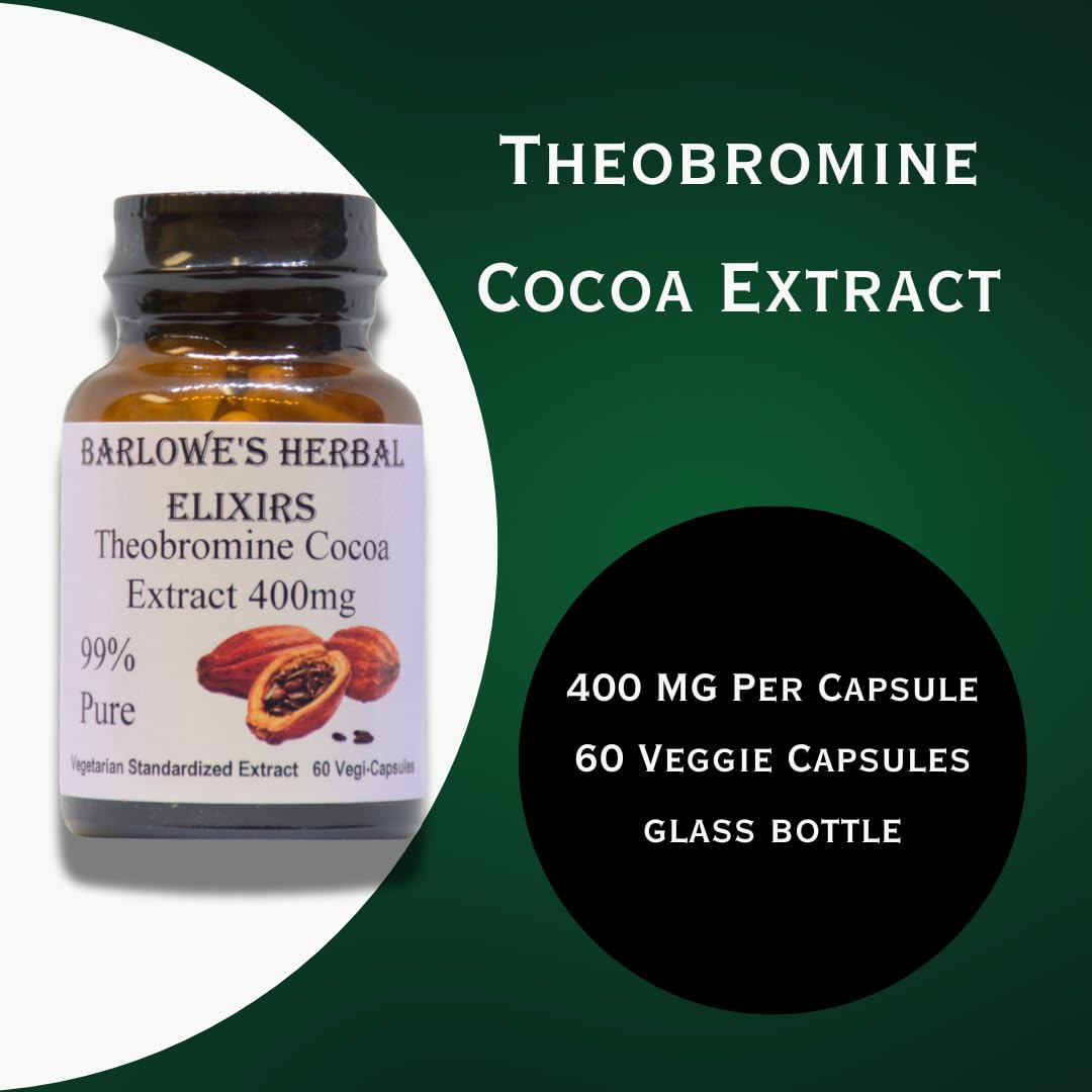 high-purity-theobromine-cocoa-extract-capsules---400mg-barlowes-herbal-elixirs-99-theobroma-cacao-vegan-additive-free-4