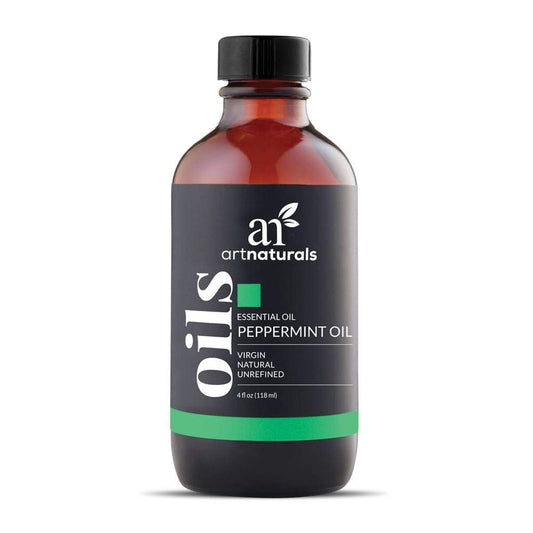 Peppermint Oil 4 oz - 100% Pure Essential Oil for Aromatherapy and Relaxation by ArtNaturals - Espot.com.au