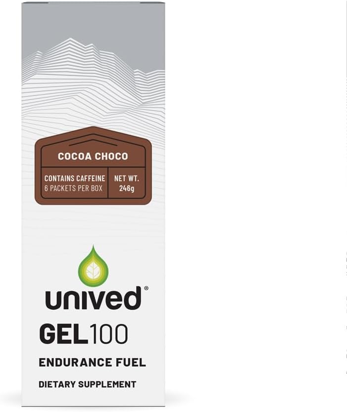 unived-gel-100-cocoa-choco-vegan-energy-gel-for-endurance-athletes-runners-and-cyclists---100kcal-with-50mg-caffeine---pack-of-6-2