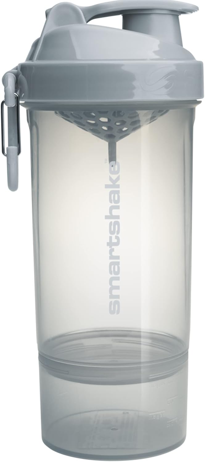 800ml-smartshake-o2go-one-protein-shaker-bottle---leakproof-screw-on-lid-bpa-free-27oz-mist-gray---unisex-1