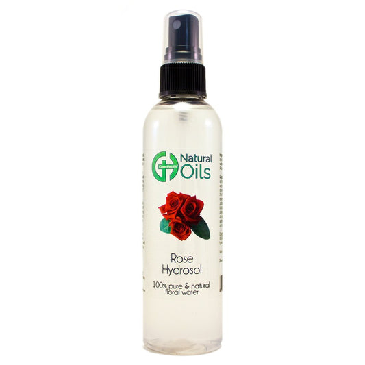 4 oz GreenHealth Rose Hydrosol Floral Water in Plastic Bottle with Black Spray Cap - Natural Face Toner and Skin Refresher for Hydration and Soothing - Espot.com.au