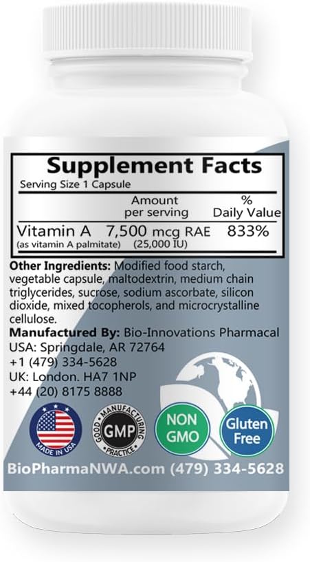 bioinnovations-pharmacal-a-25000-iu-palmitate-powder-capsules---non-gmo-support-for-vision-immune-system-skin-bones---antioxidant-formula-2