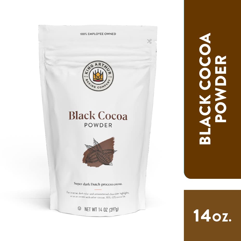 king-arthur-black-cocoa-powder-dutch-processed-unsweetened---intense-dark-chocolate-flavor-for-baking-cakes-cookies-frosting---14-oz-bag-2