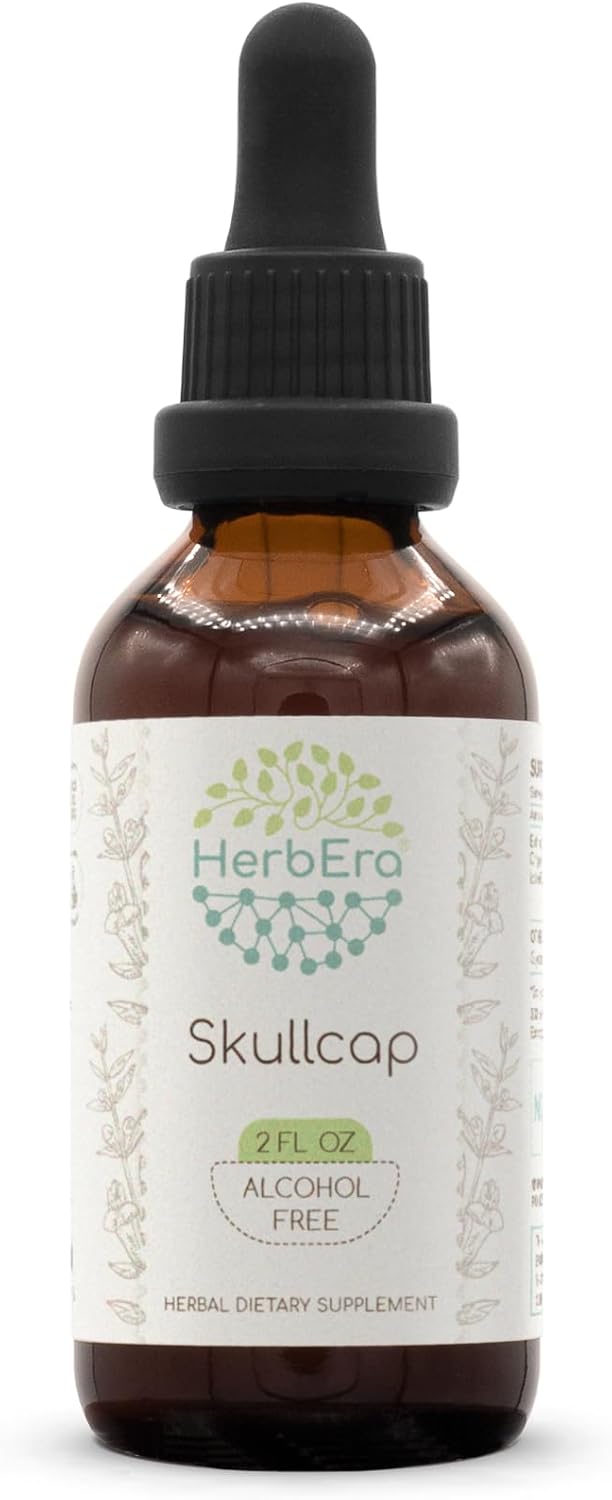 herbera-skullcap-alcohol-free-herbal-extract-tincture---2-fl-oz-liquid-drops---concentrated-natural-scutellaria-lateriflora-supplement-1