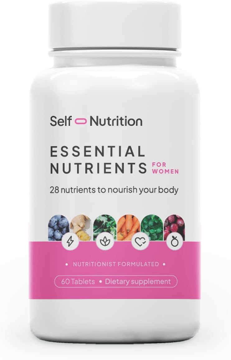 Vegan Women's Multivitamin with 28 Nutrients for Energy, Sleep, Skin, and Cravings - Gluten-Free, Keto-Friendly, USA-Made - 2-Month Supply - Espot.com.au