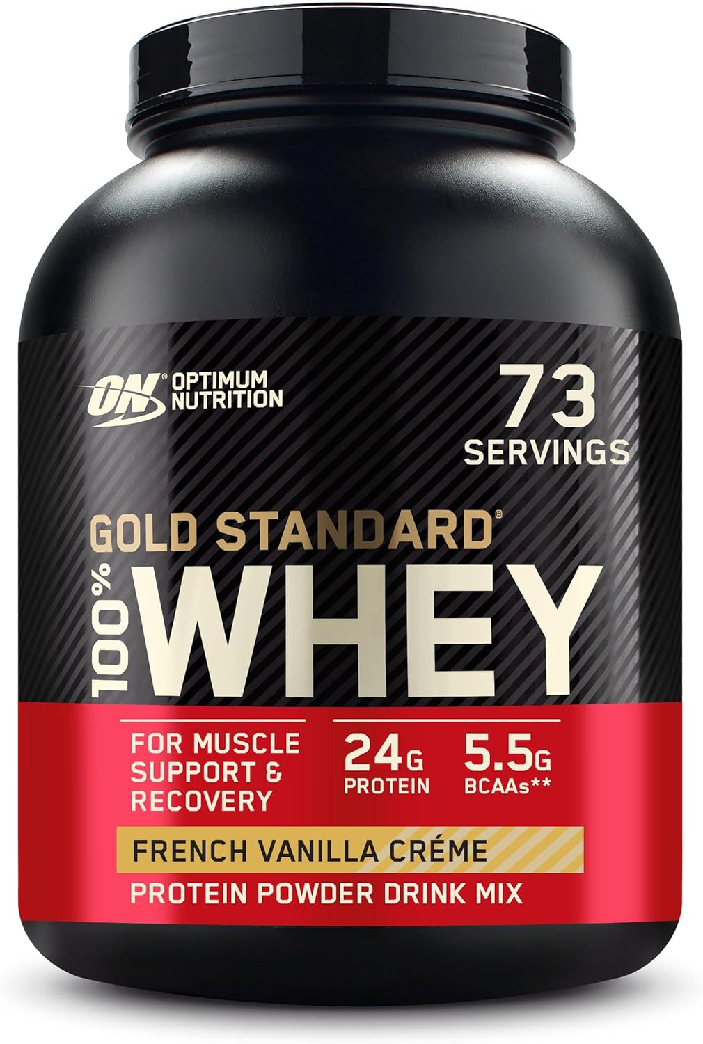 5lb Optimum Nutrition Gold Standard 100% Whey Protein Powder - French Vanilla Creme