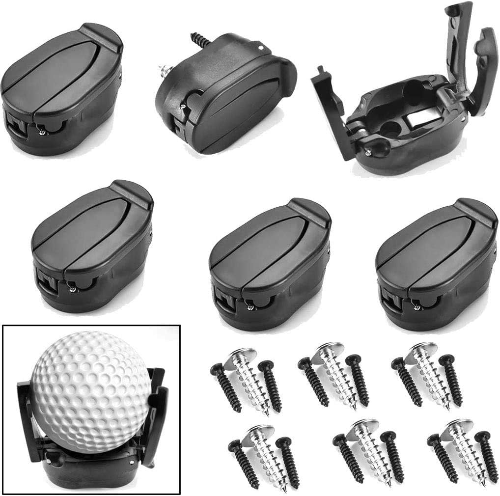 6 Pcs Mini Foldable Plastic Claw Grabber Sucker Golf Ball Pick Up Retriever Tool - Brccee AC Golf Accessories