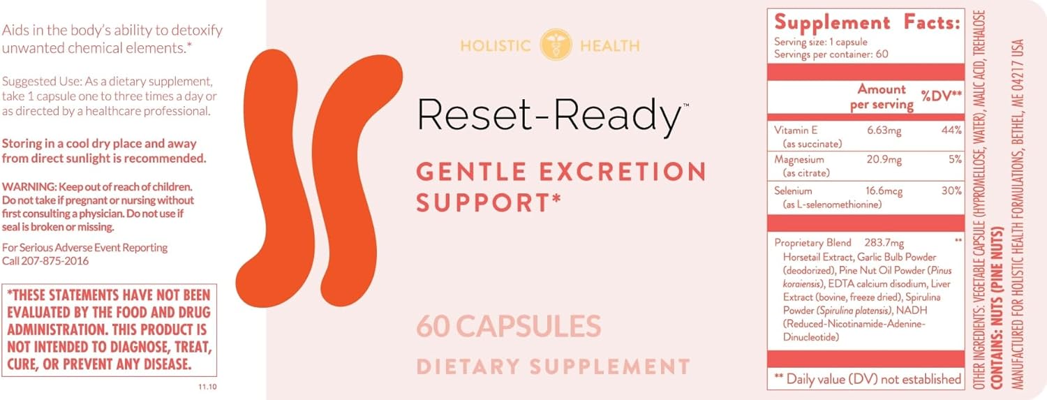 60 Capsules for a Holistic Health Reset