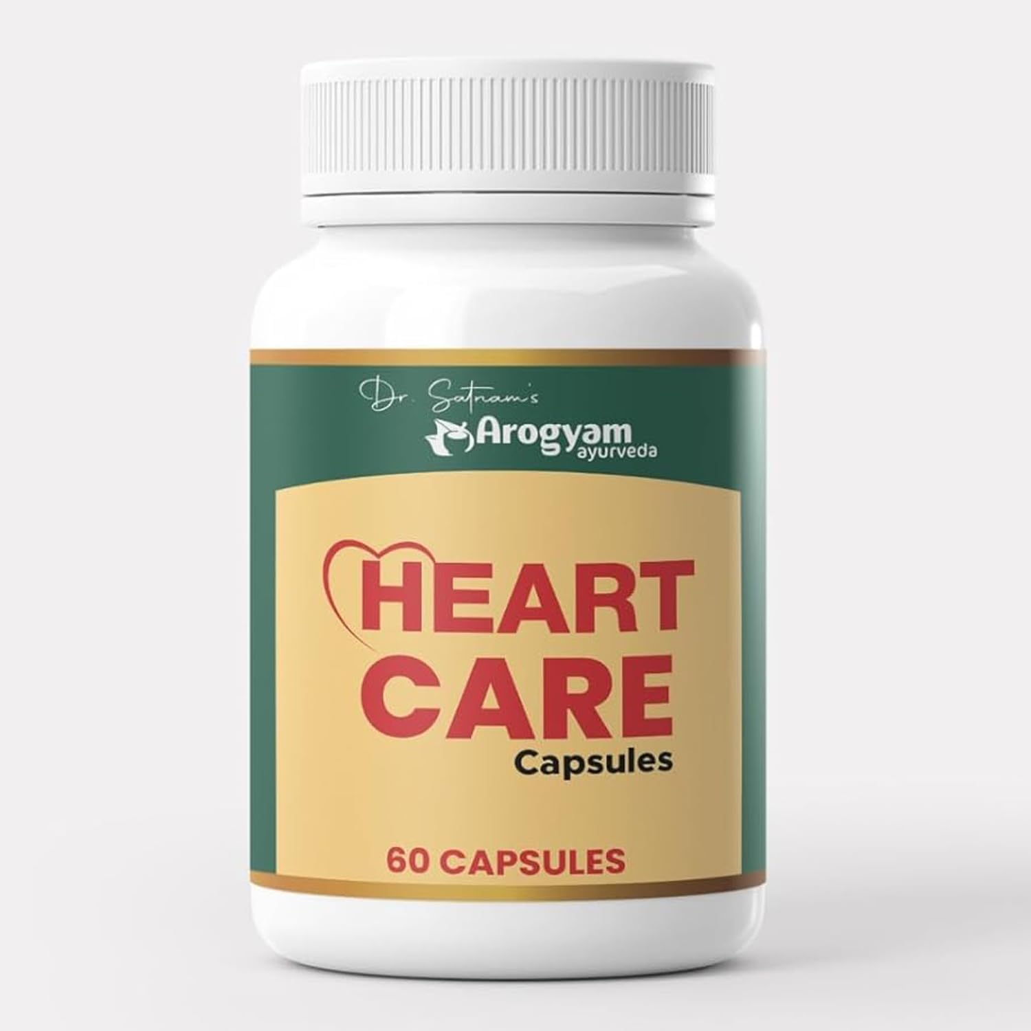 60 Capsules of Heart Health Care Supplement for Cardiovascular Support