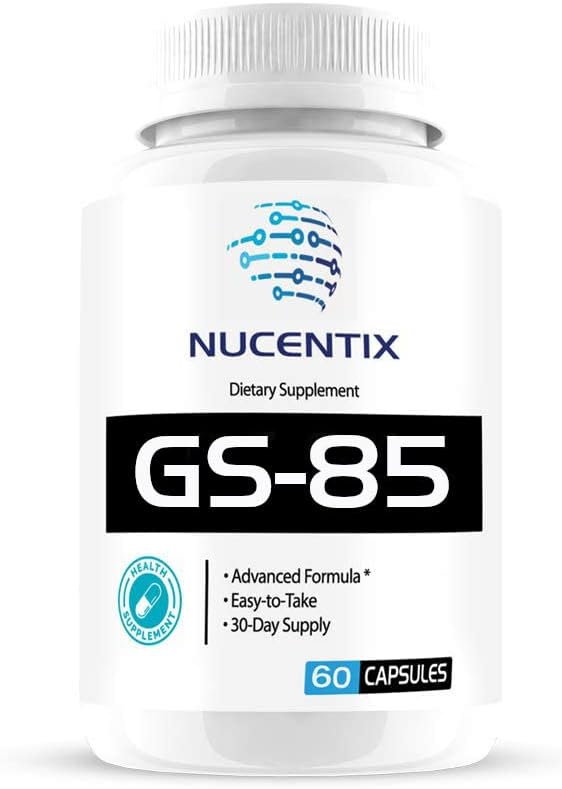 60 Capsules of Nucentix GS-85 Blood Sugar Support Supplement