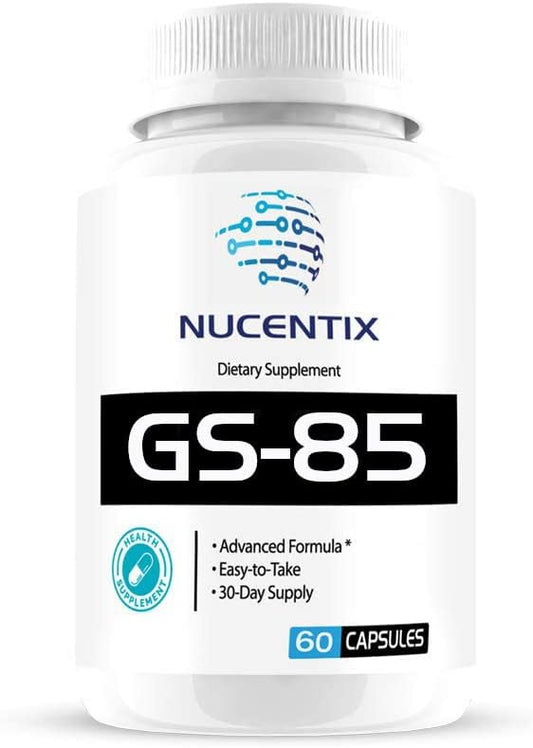 60 Capsules of Nucentix GS-85 Blood Sugar Support Supplement
