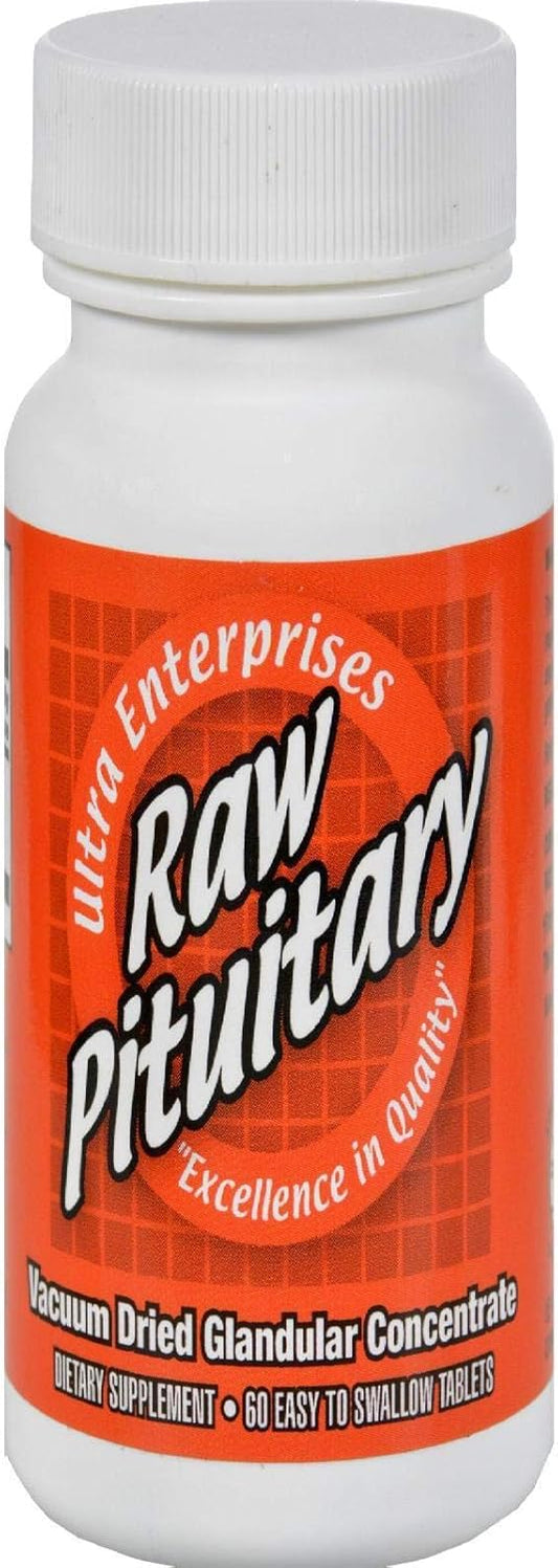 60 Count Ultra Glandulars Raw Pituitary Tablets for Hormonal Balance