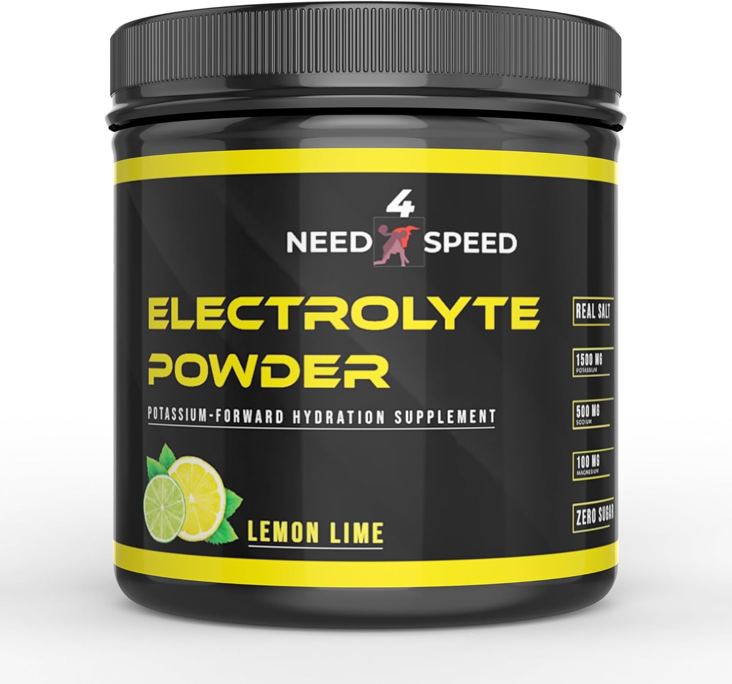 60 Servings NEED 4 SPEED Lemon Lime Electrolyte Powder for Athletes, Fitness, and Active Lifestyles