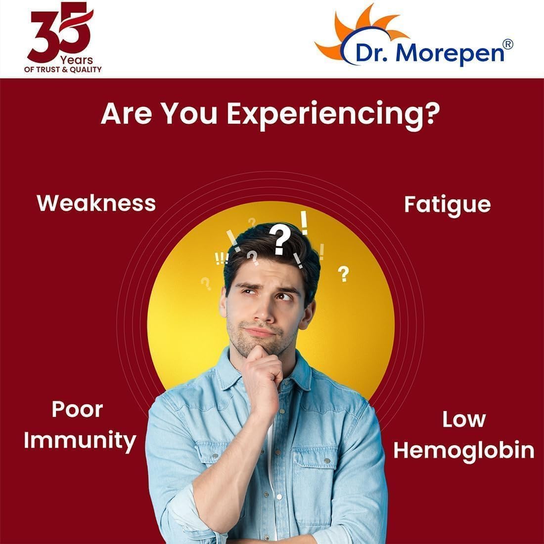 60 Tablets of Immunity & Haemoglobin Boosting Iron, Zinc, Vitamin C, and B12 Supplement for Healthy Iron Levels, Energy, and Respiratory Health