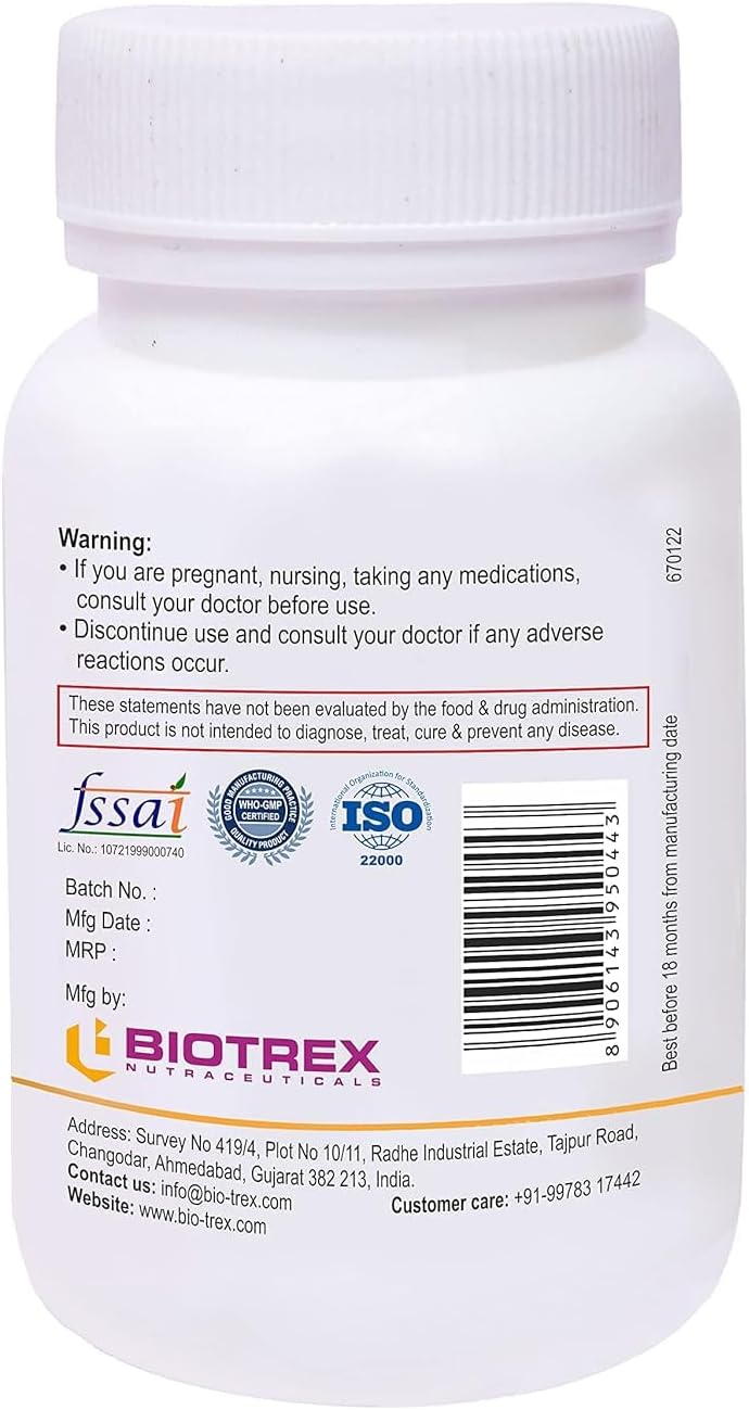 60 Veg Capsules of Generic D4d Glycine Amino Acid Supplement