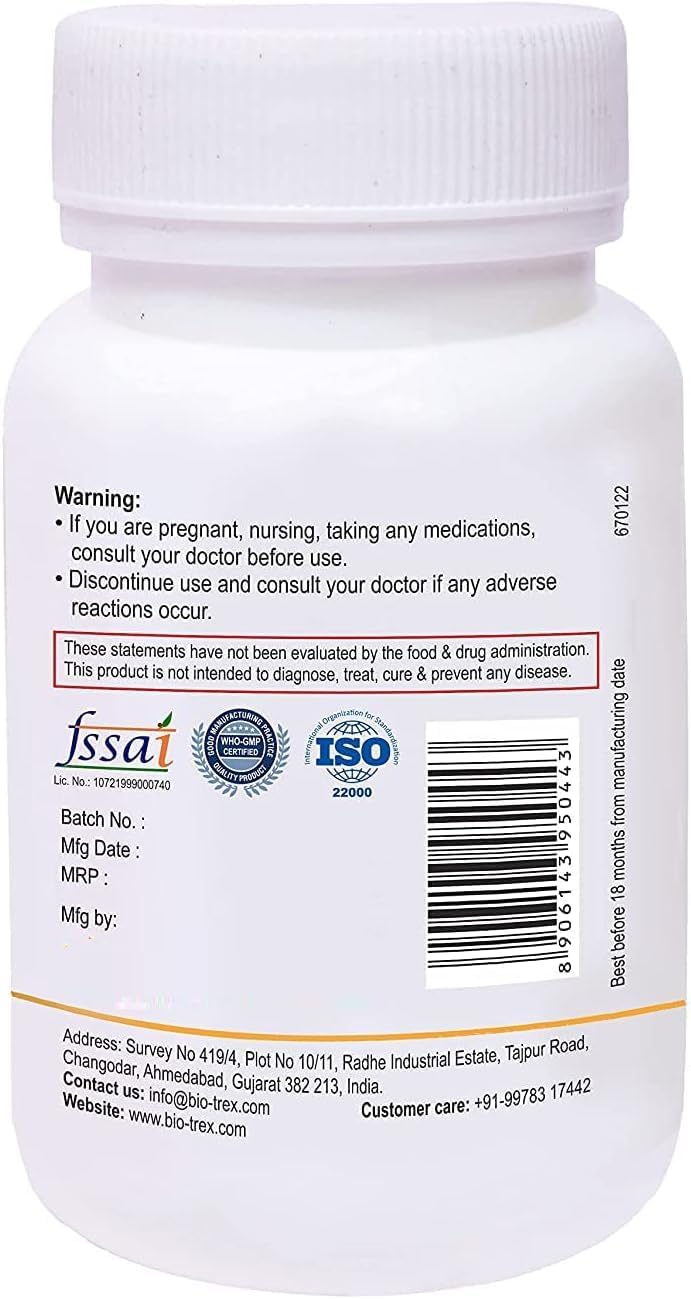 60 Veg Capsules of Generic Glycine Amino Acid Supplement