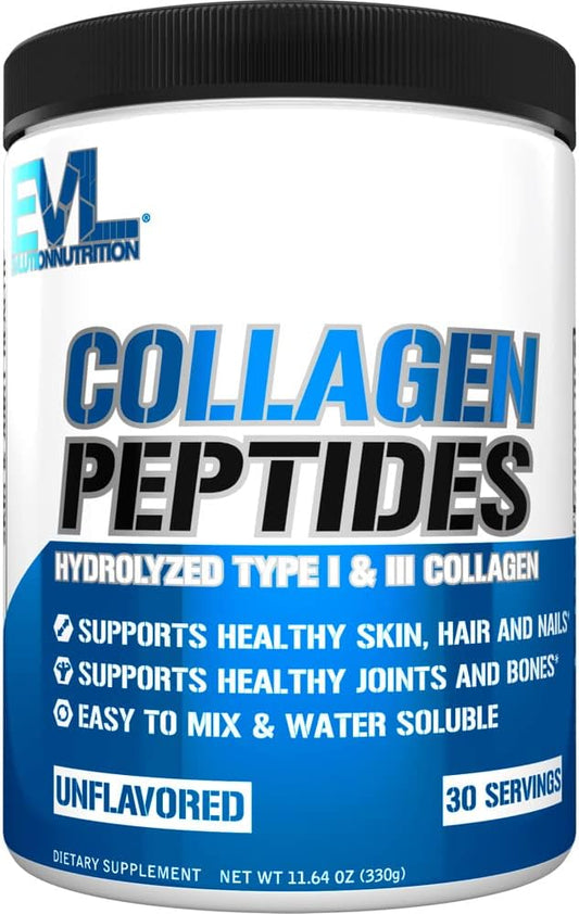 premium-hydrolyzed-collagen-peptides-powder-for-healthy-skin-hair-bones-joints-nails---30-servings---evlution-nutrition-1
