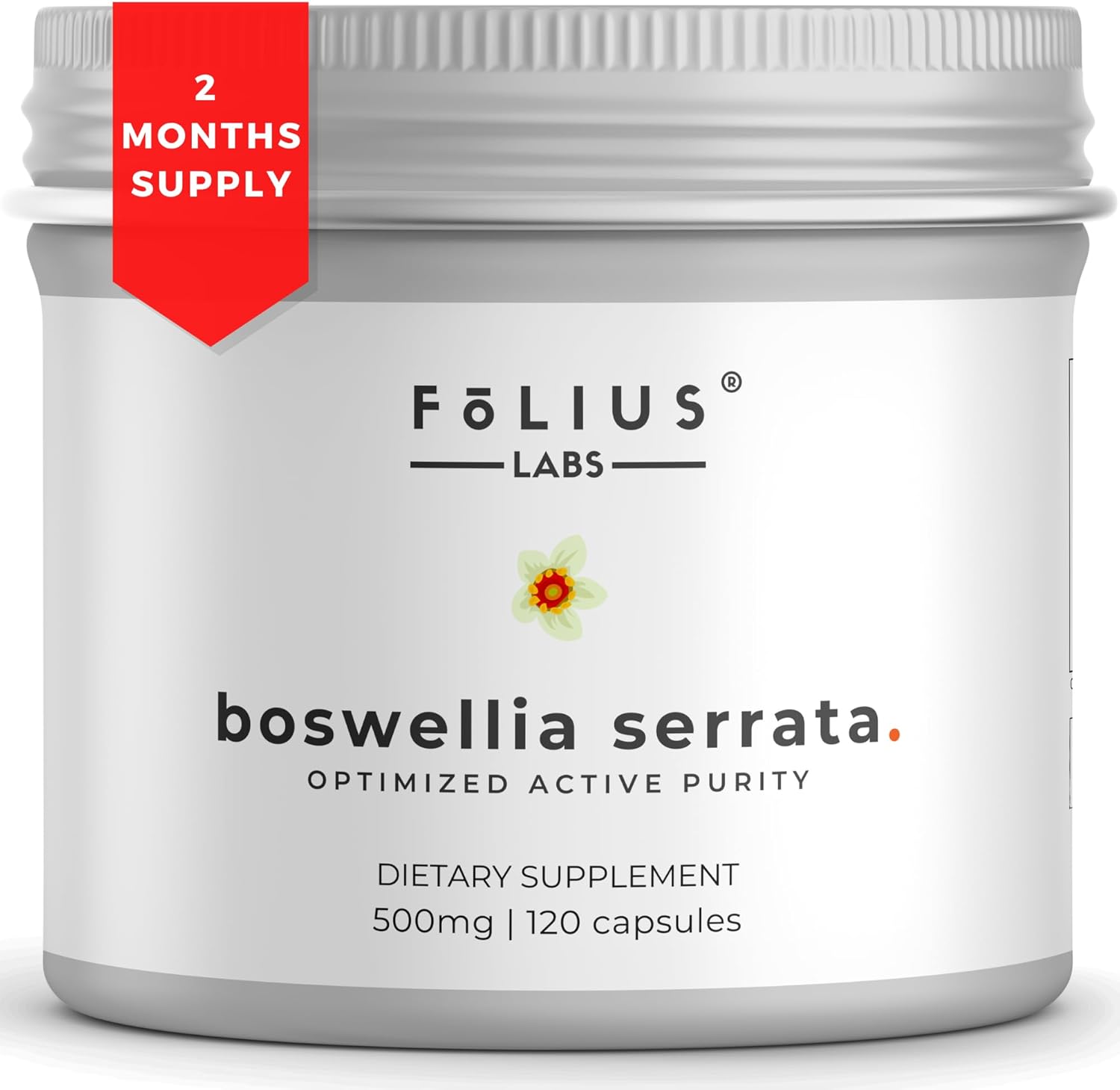 Boswellia Serrata Extract Supplement 500mg - Joint & Muscle Relief - 65% Boswellic Acids - Indian Olibanum - 120 Capsules - Espot.com.au
