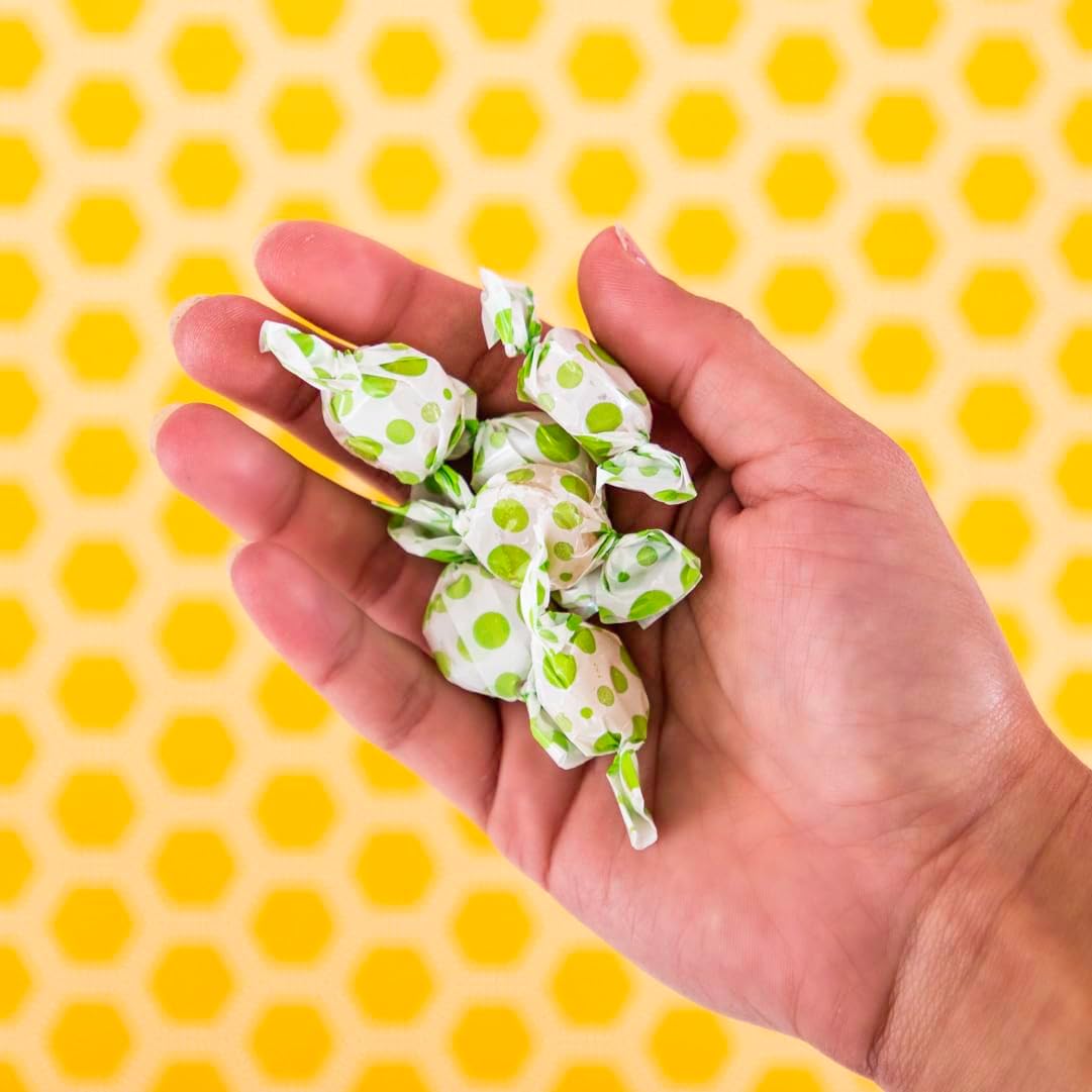 Organic Sweet Ginger Pear Tummydrops - 33 Individually Wrapped Lozenges, Gluten-Free & Vegan - Resealable Bag Included - Espot.com.au