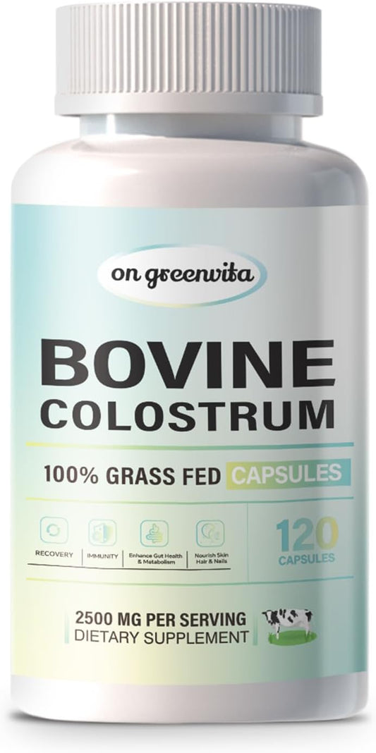 greenvita-bovine-colostrum-capsules-2000mg---120-ct-immune-boost-muscle-recovery-energy-50-igg-cow-colostrum-for-gut-health-hair-skin-gluten-free-superfood-supplement-1