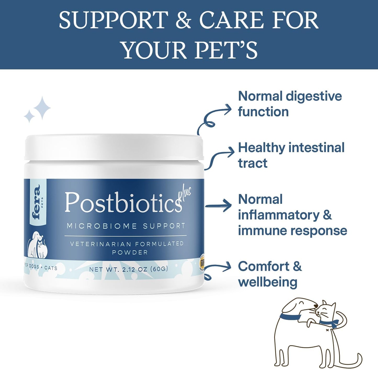 fera-pet-organics-postbiotics-plus-for-dogs---vet-formulated-prebiotic-postbiotic-supplement---promotes-digestive-health-immune-support---120-scoops-2