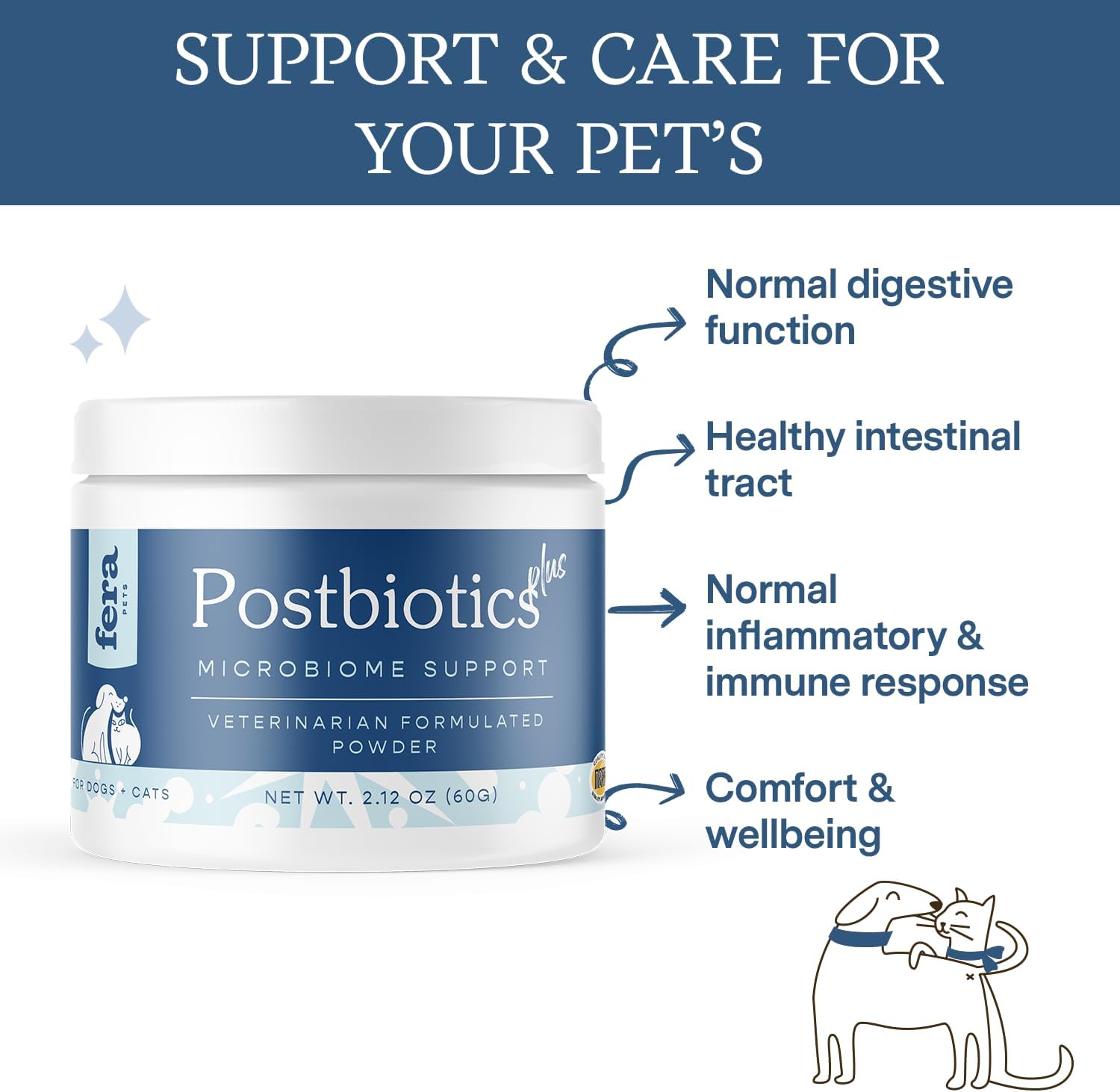 fera-pet-organics-postbiotics-plus-for-dogs---vet-formulated-prebiotic-postbiotic-supplement---promotes-digestive-health-immune-support---120-scoops-2