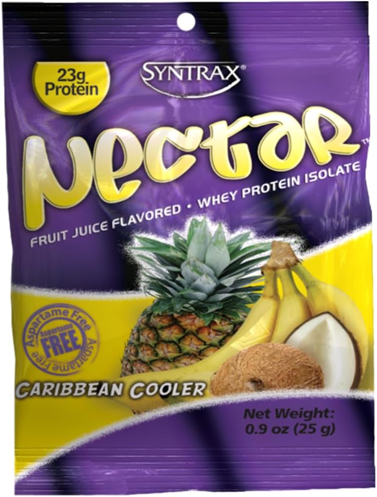 syntrax-nectar-grab-n-go-caribbean-cooler-protein-powder-packets---12-pack-27g-each-2