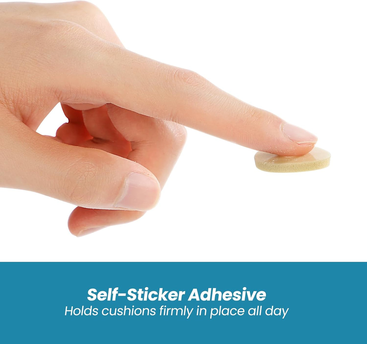 Corn Cushions for Toes and Feet - Foam Padding Callus Cushions with Self-Stick Adhesive Pads - Protect Sore Spots, Relieve Pain and Pressure - Multi-Size, 45 Count - Espot.com.au