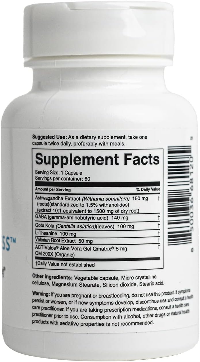 univera-anti-stress-supplement-with-ashwagandha-gaba-l-theanine-gotu-kola---60-capsules-6