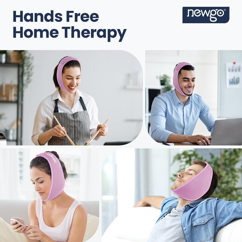 purple-jaw-ice-pack-with-4-hot-cold-therapy-gel-packs-for-oral-pain-relief---ideal-for-wisdom-teeth-tmj-chin-facial-surgery-tooth-extraction---head-wrap-for-face-5