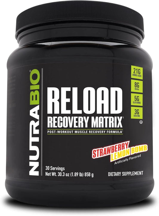 nutrabio-reload-post-workout-supplement-with-3g-creatine-8g-bcaas-and-5g-glutamine-for-powerful-muscular-recovery---strawberry-lemon-bomb-flavor---30-servings-1