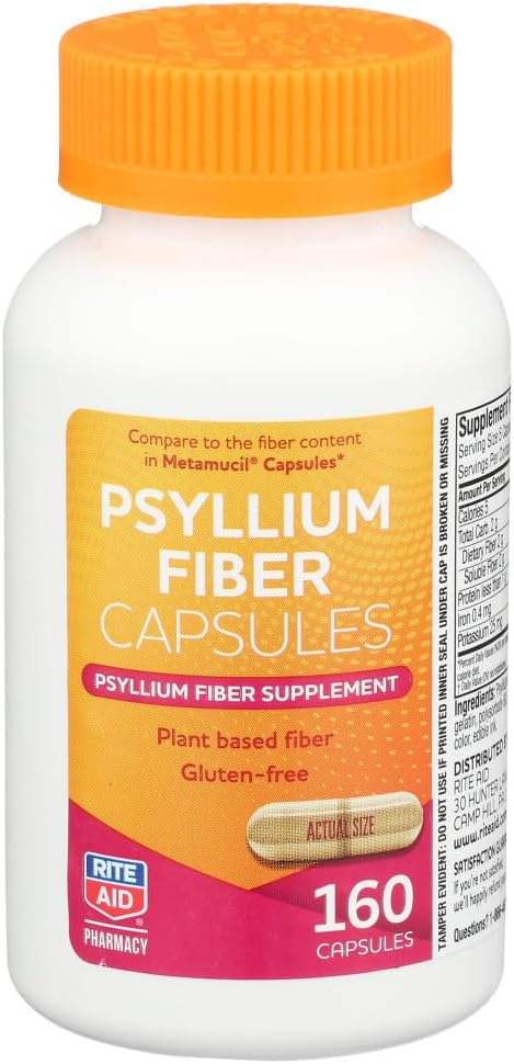 rite-aid-psyllium-fiber-capsules---160-count---natural-supplement-for-constipation-relief---promotes-digestive-health-and-regularity-1