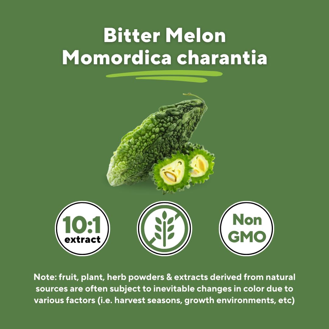 organic-bitter-melon-fruit-extract-powder---digestive-gut-heart-health-support---100g-non-gmo-gluten-free-vegan-supplement---33-day-supply-4