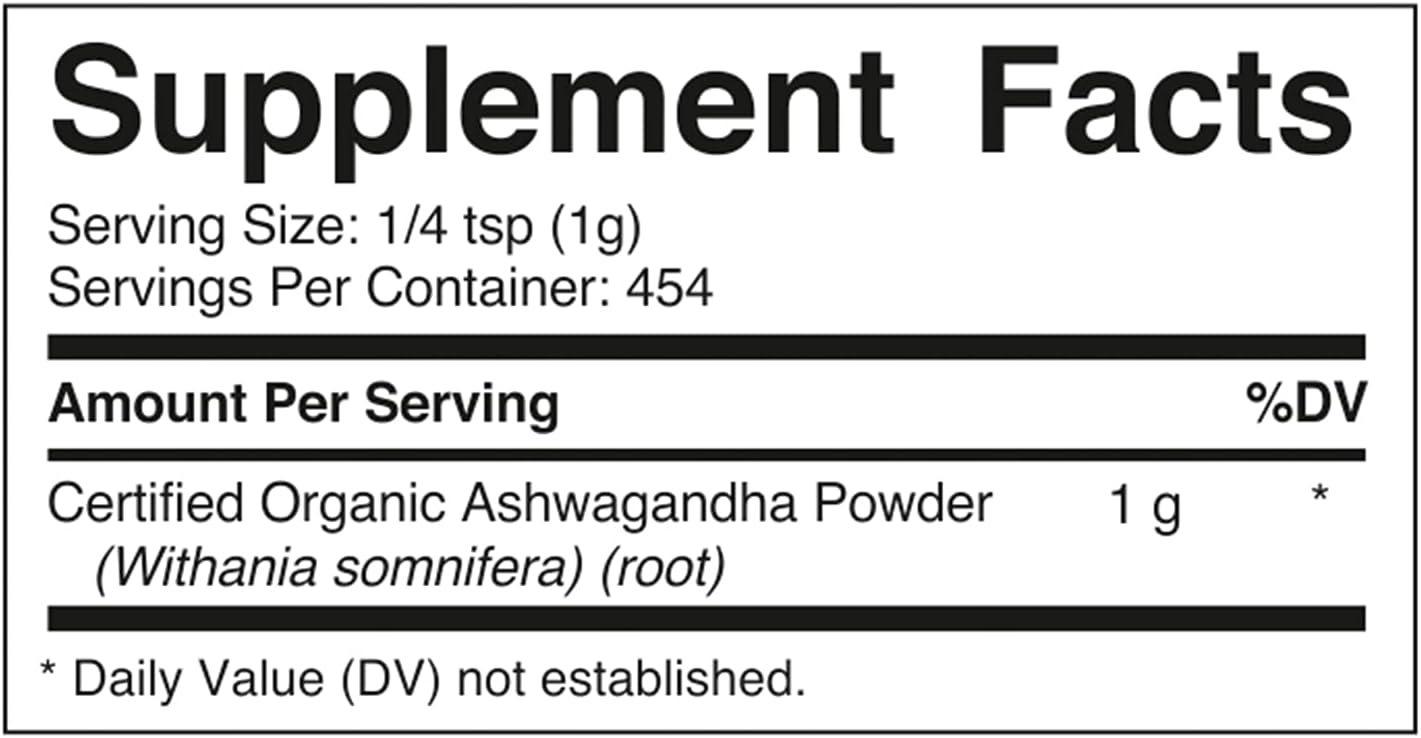1lb-vitamatic-usda-certified-organic-ashwagandha-powder---withania-somnifera-root-supplement-for-stress-relief-anxiety-support---16oz-2