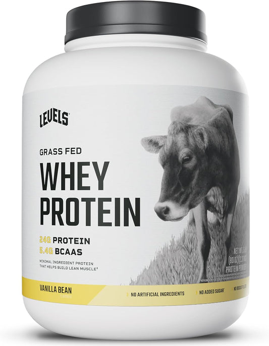 levels-grass-fed-whey-protein-powder---vanilla-bean-flavor-5lb-24g-protein-no-artificial-ingredients-included-1