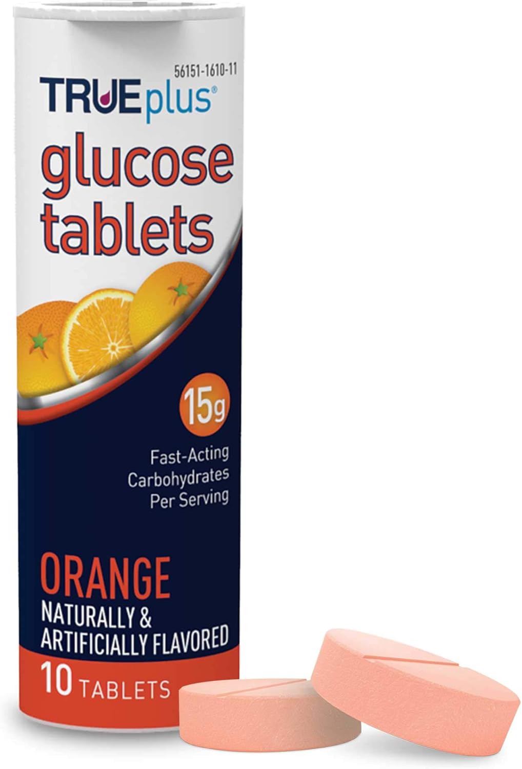 6-boxes-of-trueplus-orange-flavor-glucose-tablets---60-tablets-total-6
