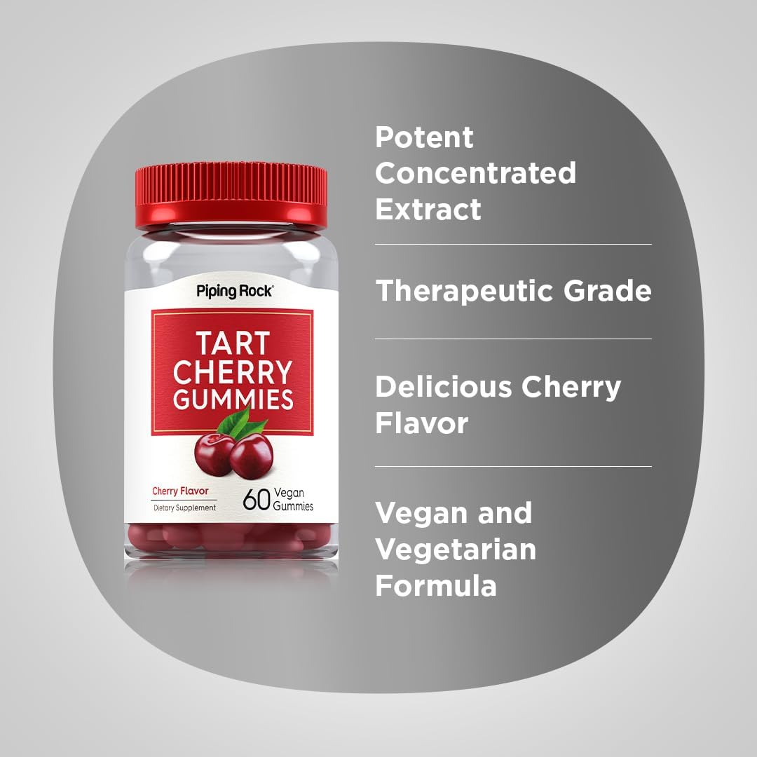 60-count-piping-rock-tart-cherry-gummies---vegan-cherry-flavor-extract-supplement---non-gmo-gluten-free-4