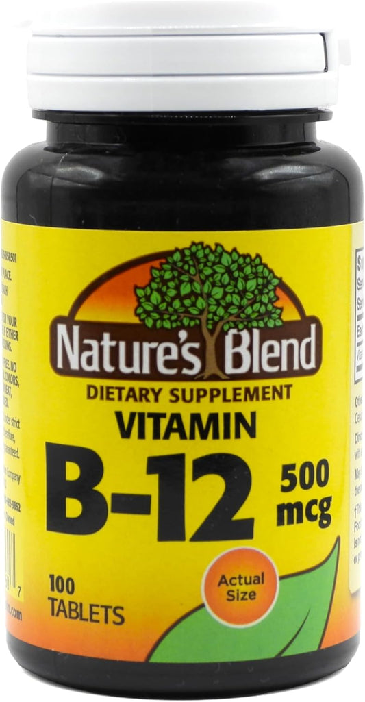 vitamin-b-12-500-mcg-tablets---natures-blend---pack-of-100-1