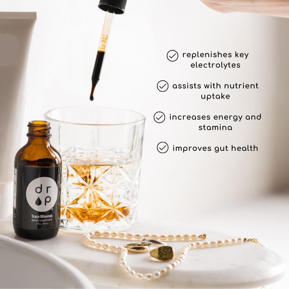 Organic Trace Mineral, Elderberry, and Vitamin B12 Drops Bundle - D R P Drop Supplements - Espot.com.au