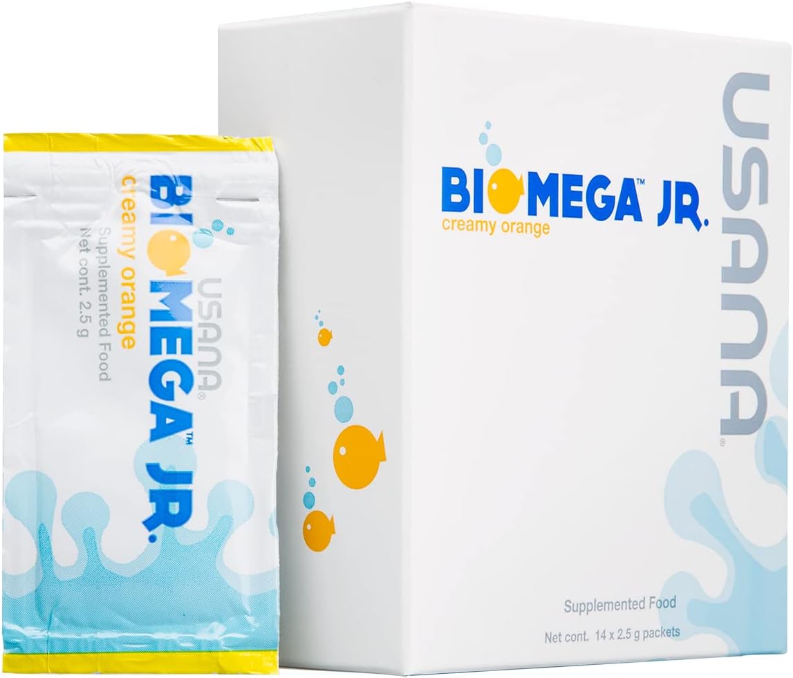 usana-biomega-jr-fish-oil-supplement-for-kids-4-with-omega-3-fatty-acids---14-packets-natural-support-for-child-development-1