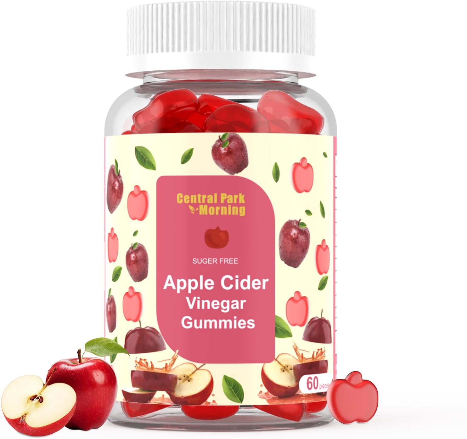 central-park-morning-apple-cider-vinegar-gummies---1000mg-acv-supplement-for-detox-cleanse---sugar-free-non-gmo---60-gummies---boost-your-health-today-1