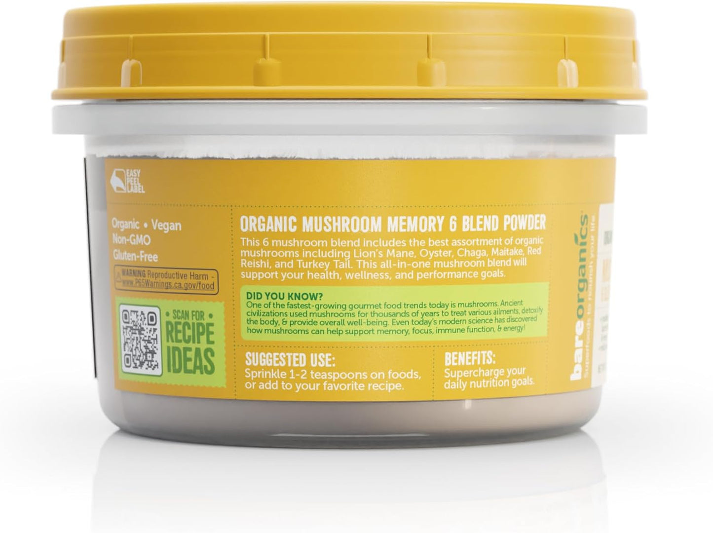 organic-mushroom-memory-blend-powder---vegan-superfood-supplement-4-ounces-by-bareorganics-2