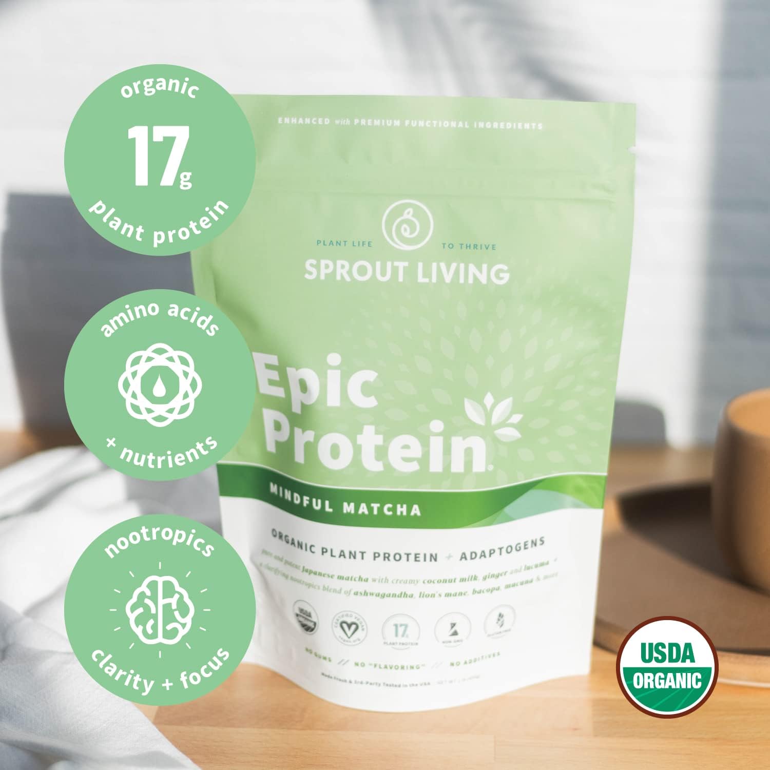 organic-mindful-matcha-plant-based-protein-powder-with-superfoods---17g-protein-vegan-non-gmo-gluten-free---1lb-12-servings-4