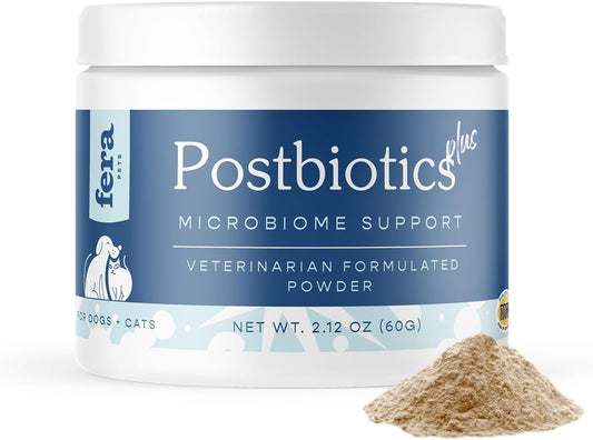 fera-pet-organics-postbiotics-plus-for-dogs---vet-formulated-prebiotic-postbiotic-supplement---promotes-digestive-health-immune-support---120-scoops-1