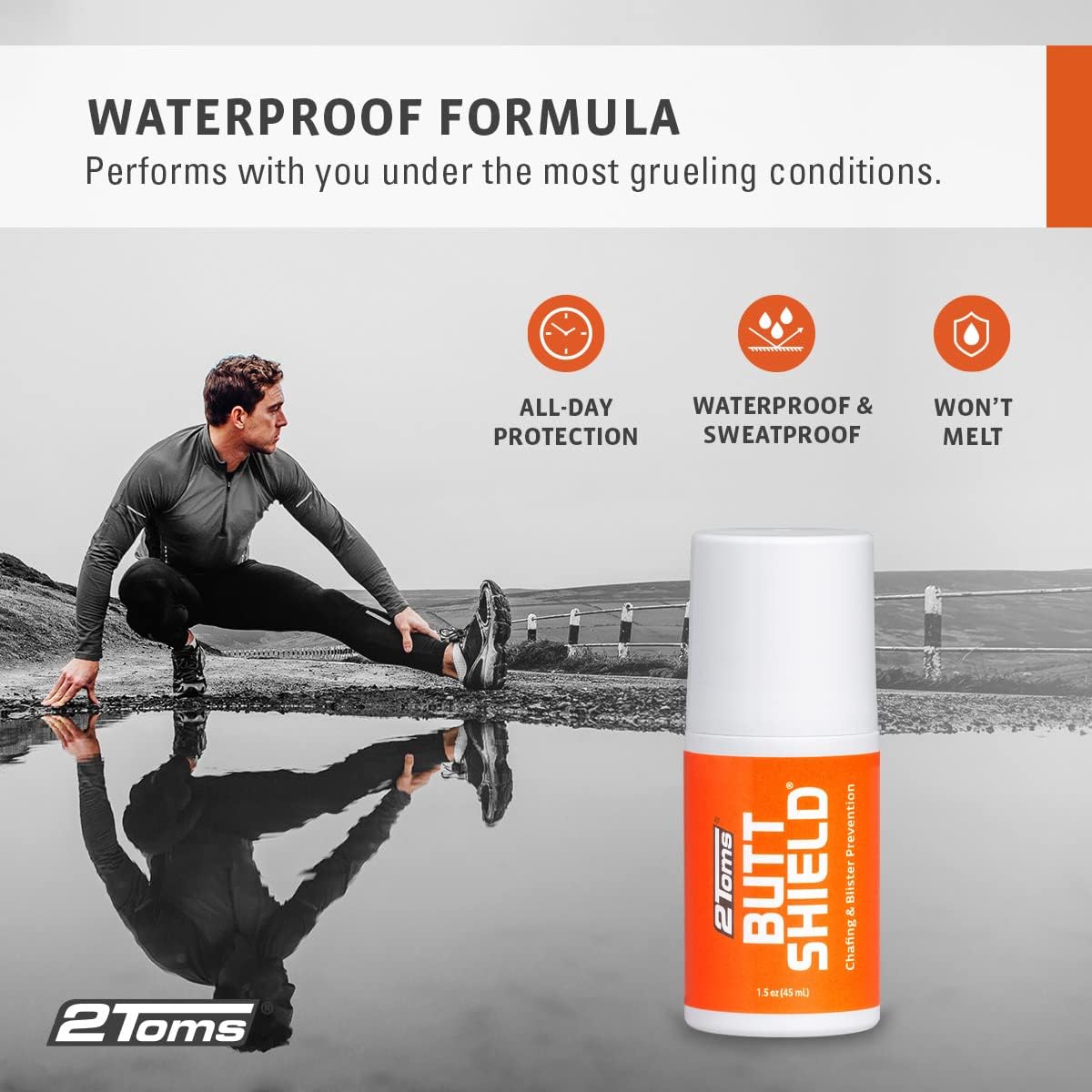 2toms-buttshield-waterproof-anti-chafe-blister-prevention---sweatproof-protection-for-saddle-sore-chafing---15oz-bottle-3