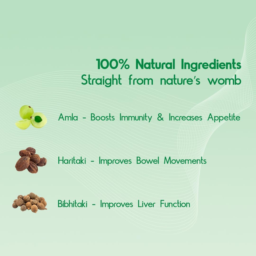 Dabur Triphala Churna: 500g Ayurvedic Remedy for Digestive Health and Gut Wellness - Espot.com.au
