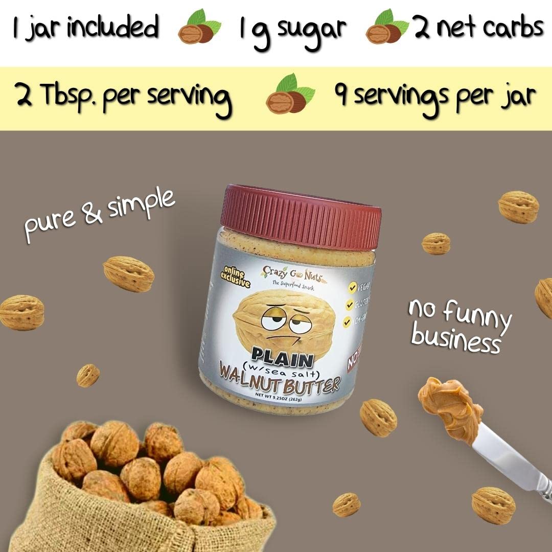healthy-crazygonuts-walnut-butter-with-sea-salt---keto-vegan-low-carb-snacks---non-gmo-superfood-with-omega-3-fatty-acids---925-oz-3