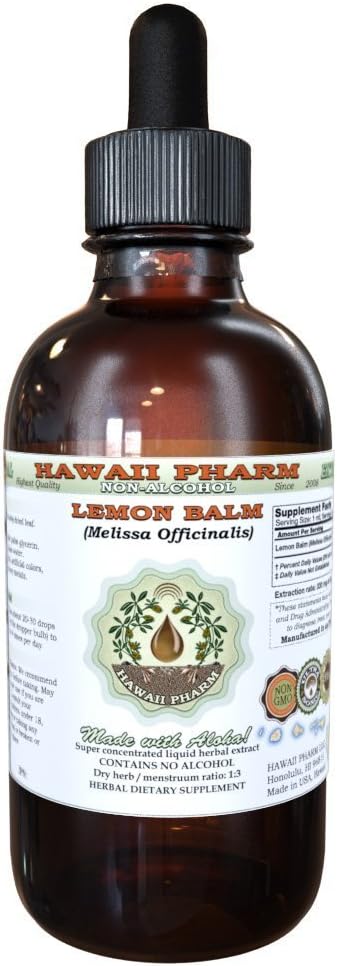 alcohol-free-lemon-balm-liquid-extract---natural-herbal-supplement---2-oz-glycerite-by-hawaii-pharm-1